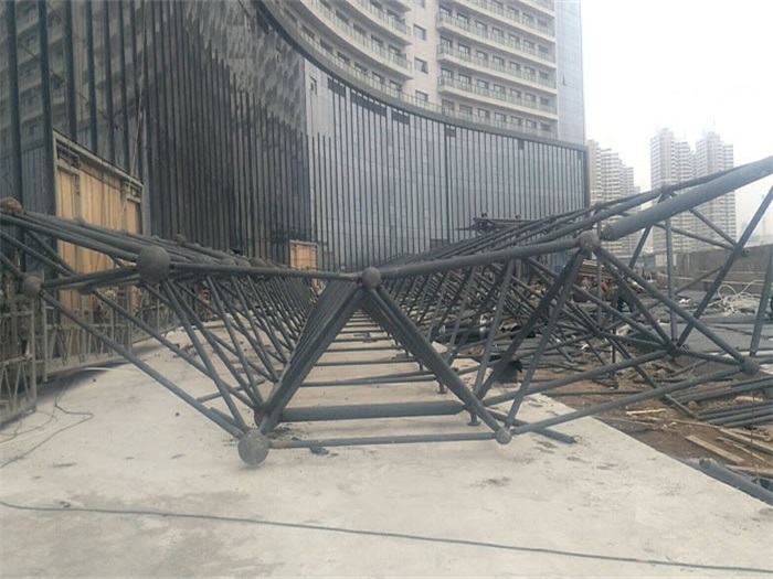 桐乡万豪酒店雨棚网架